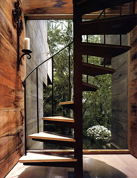 Bates Masi Architects, rough wood house, tree house, tree house design, 