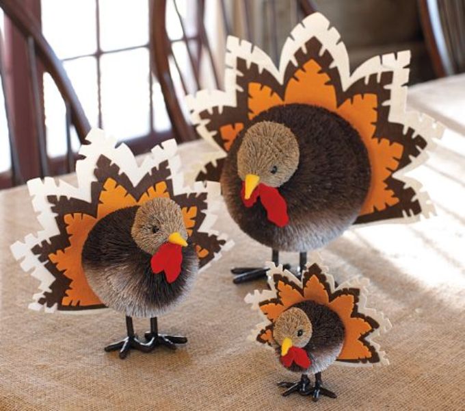 Cool Turkey Decorations For Your Thanksgiving Table | DigsDigs