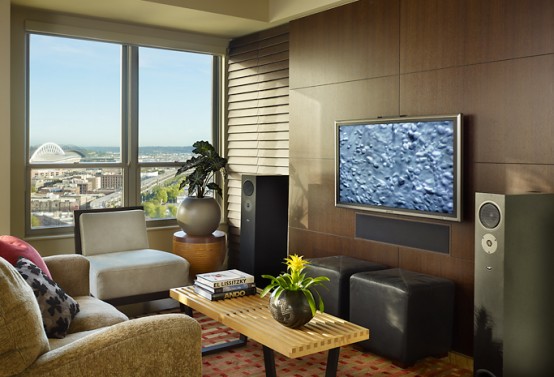 Two Condominiums Remodeled Into One Modern Luxury Living Place