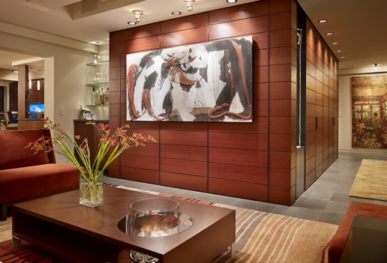 Two Condominiums Remodeled Into One Modern Luxury Living Place