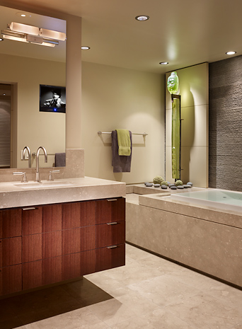 Two Condominiums Remodeled Into One Modern Luxury Living Place