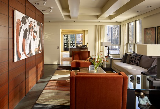 Two Condominiums Remodeled Into One Modern Luxury Living Place