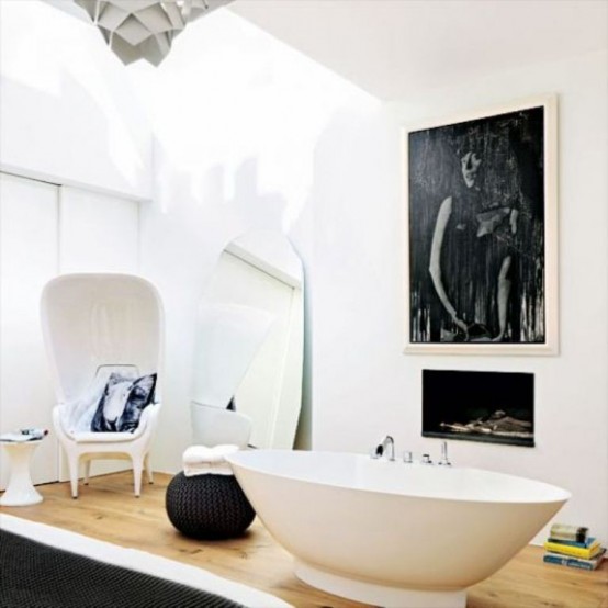 Typical British Interior With A Balanced Mix Of Styles