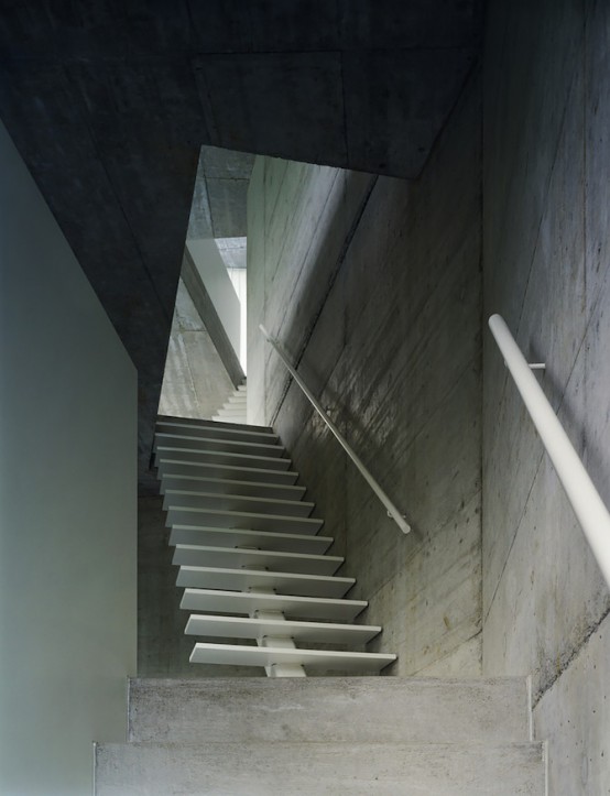 Ultra Minimal Glazed Home With A Single Wall