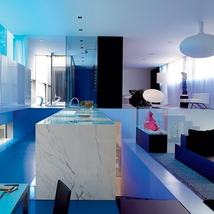 Ultra Modern Furniture on Extravagant Ultra Modern House     Lofthouse By Luc Binst   Digsdigs