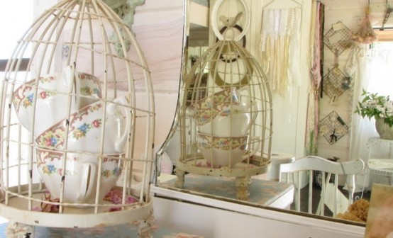 Using bird cages for home decor beautiful ideas 43 554x336