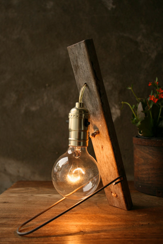 cool vintage table lamp inspired by nature itself - digsdigs