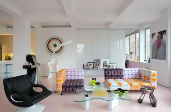 Vivacious Apartment Of Karim Rashid In Juicy Colors
