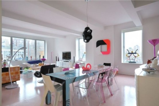 Vivacious Apartment Of Karim Rashid In Juicy Colors
