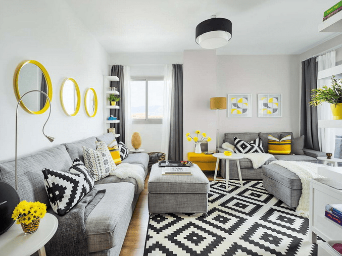 Vivacious Malaga Apartment Design With Ikea Furniture And Juicy Vivacious Malaga Apartment Design With Ikea Furniture And Juicy Accents