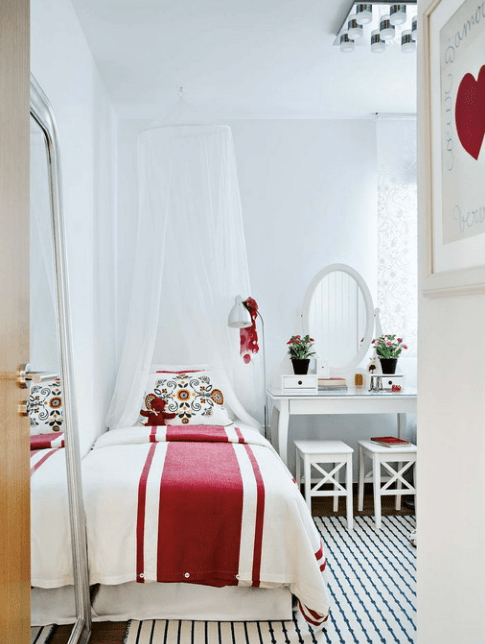 Vivacious Malaga Apartment Design With IKEA Furniture And Juicy Accents