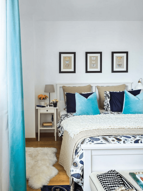 Vivacious Malaga Apartment Design With IKEA Furniture And Juicy Accents
