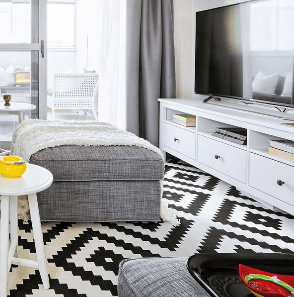 Vivacious Malaga Apartment Design With IKEA Furniture And Juicy Accents