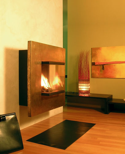 Wall Fireplace Ogami