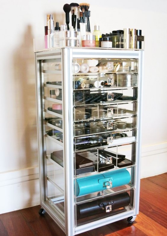 34 Ways To Organize Makeup And Beauty Products Like A Pro DigsDigs