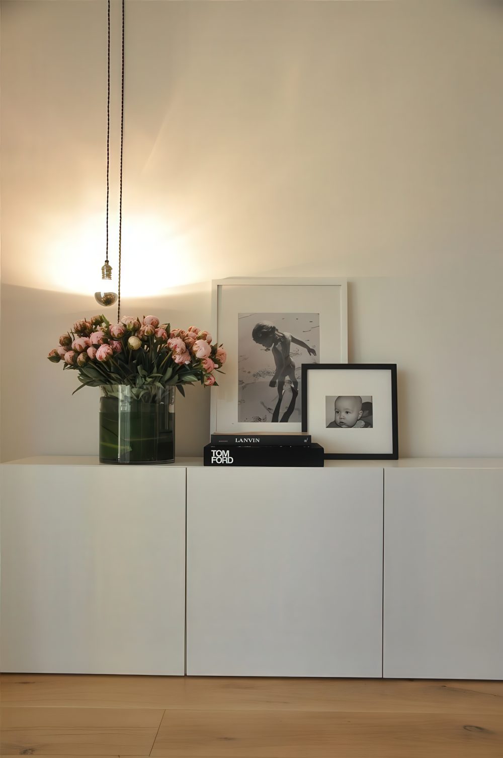 Picture Of Simple IKEA Besta Storage Unit