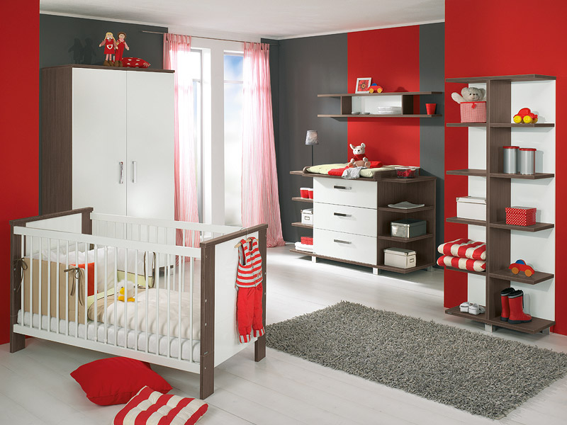 kids bedroom  ܡ white-and-wood-baby-