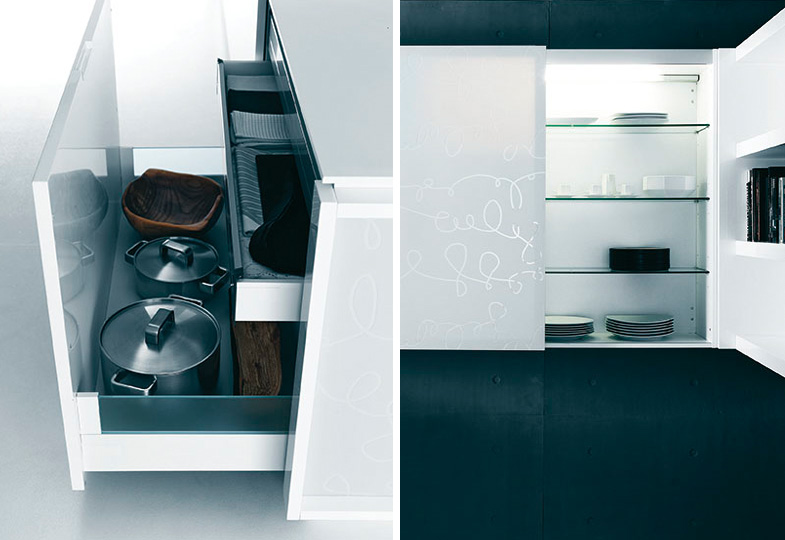 Modern Pure White Kitchen Cabinets and Accessories – Yara from ...