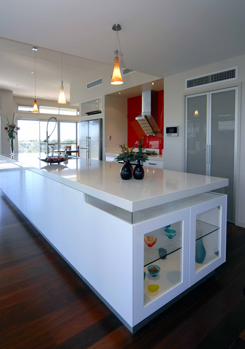 Glossy White Kitchen Design Trend