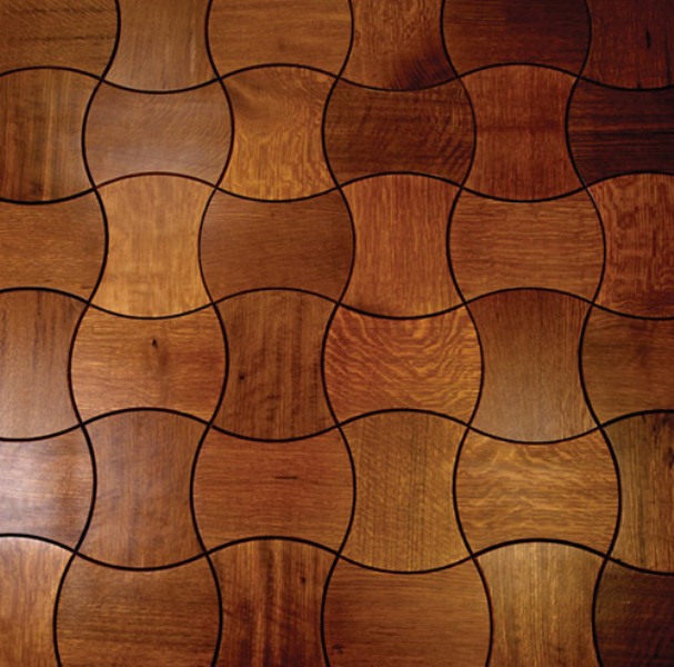 Wooden Floor Tiles \u2013 Parquet And Tiles In One  DigsDigs