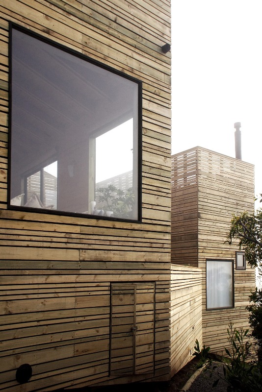 Wooden Fortress Like Metamorphosis House In Chile Wooden Fortress Like Metamorphosis House In Chile