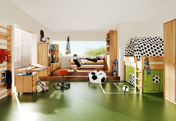Wooden Furniture for Kids and Teens Rooms from Team 7 | DigsDigs