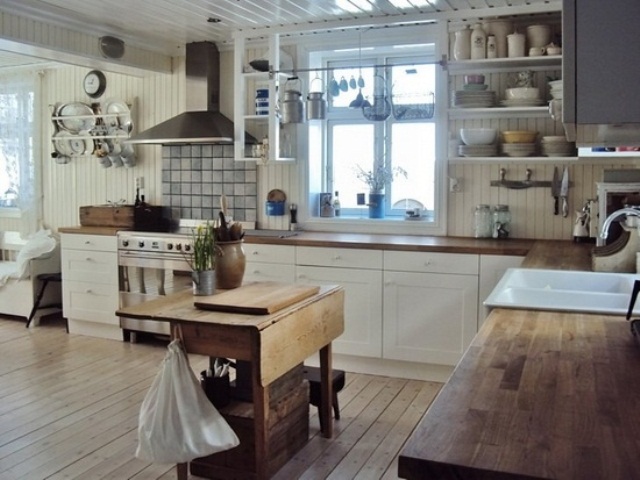 28 Vintage Wooden Kitchen Island Designs DigsDigs 28 Vintage Wooden Kitchen Island Designs DigsDigs