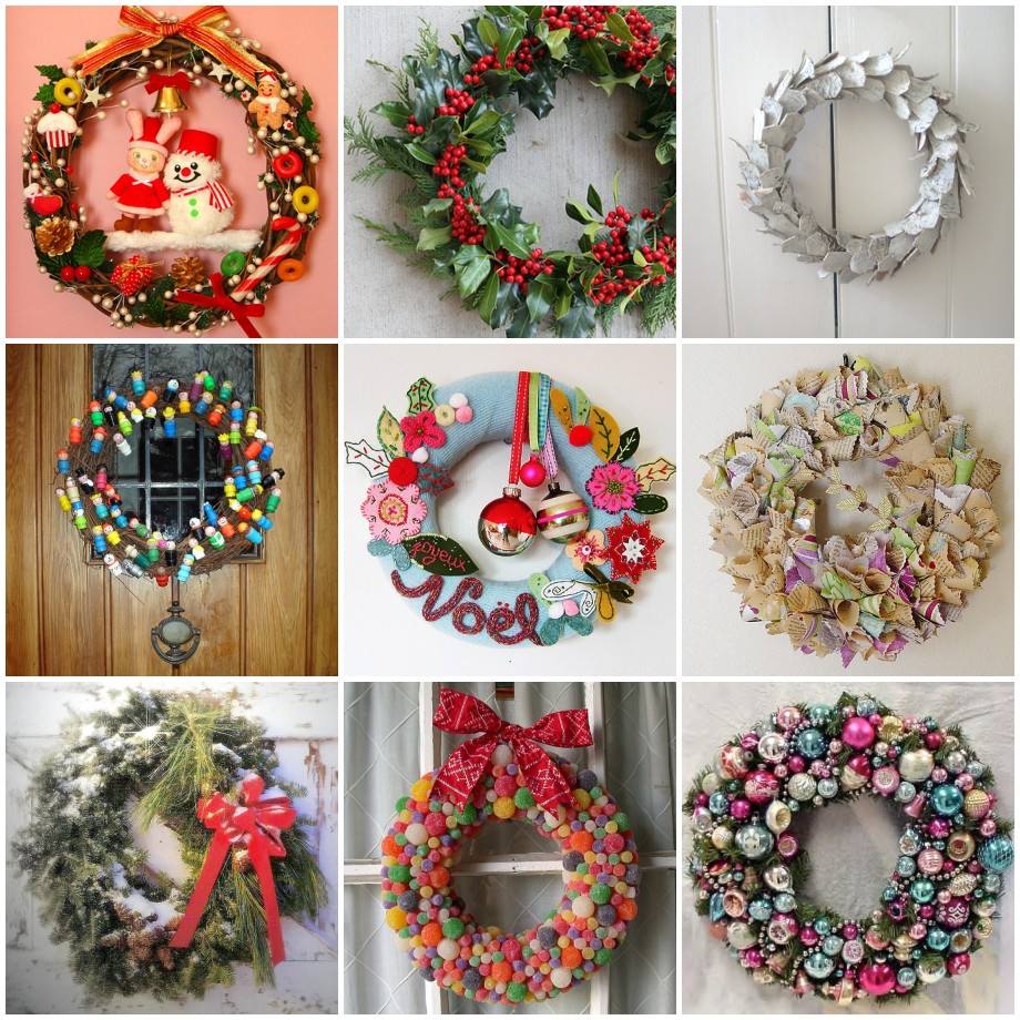 33 Holiday Wreaths Door Decor Ideas  DigsDigs