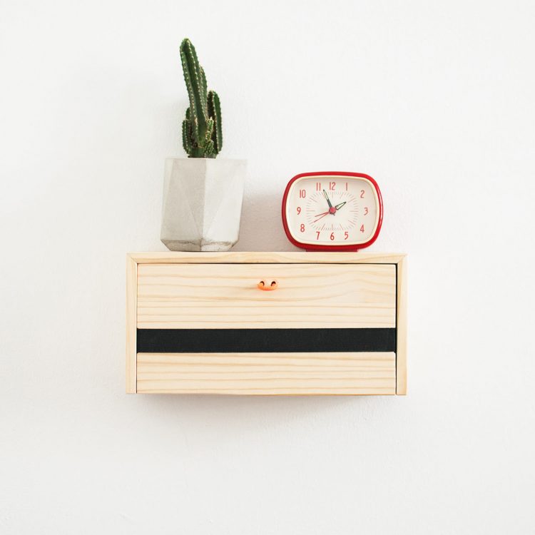 Floating Shelf That Doubles As A Charging Station