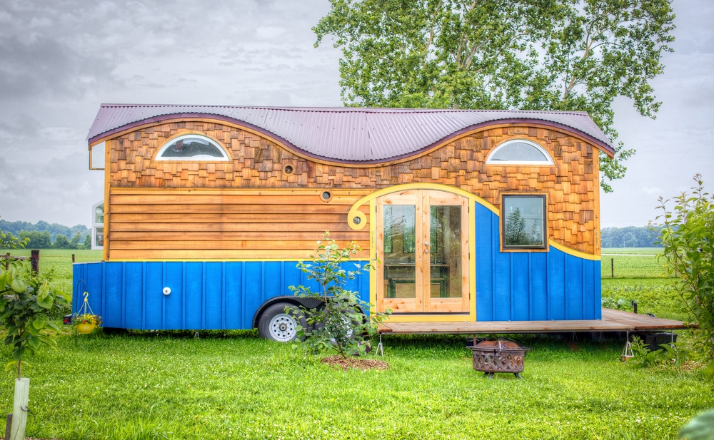Pequod is a tiny yet elegant and complex cabin home