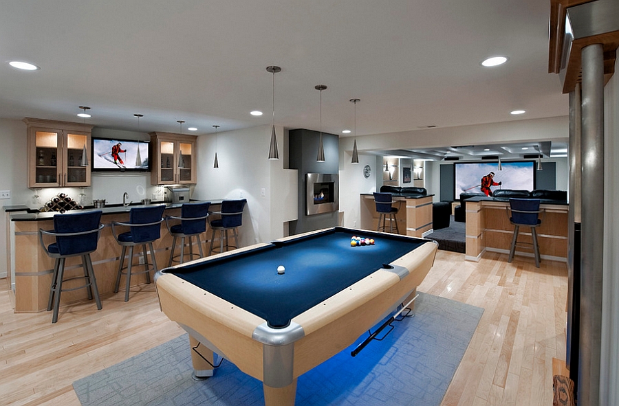 best interior basement bar designs