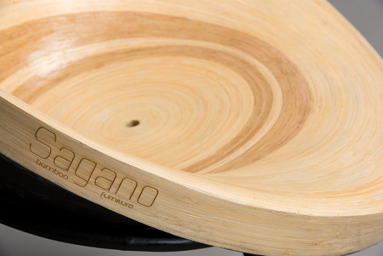Sagano bamboo chair from layers