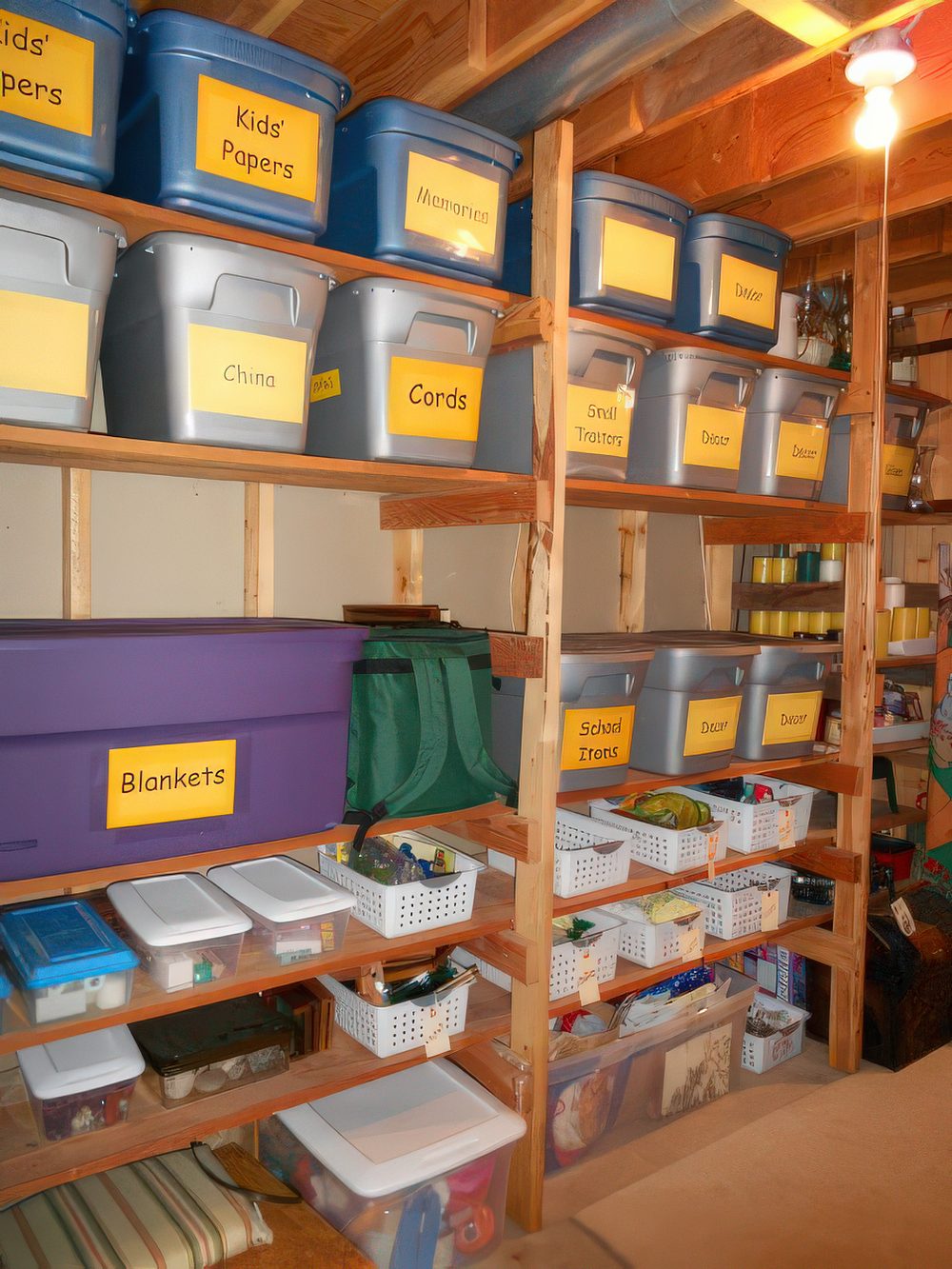 27 basement storage ideas and 8 organizing tips - digsdigs