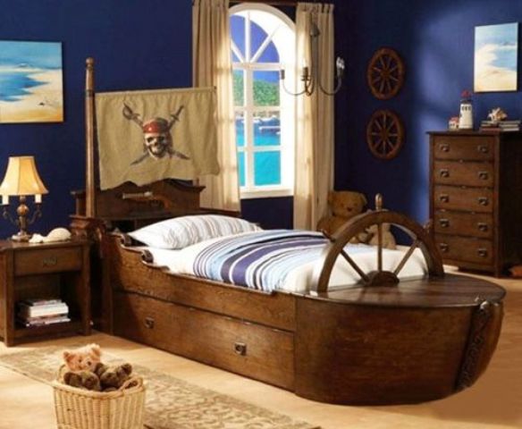 cool beds for little boy