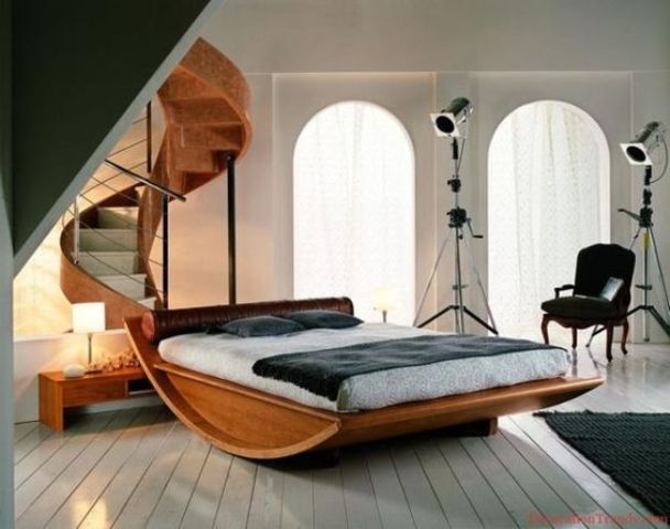 platform rocker bed