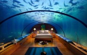 An Amazing Underwater Bedroom From Conrad Maldives Rangali Islands Resort