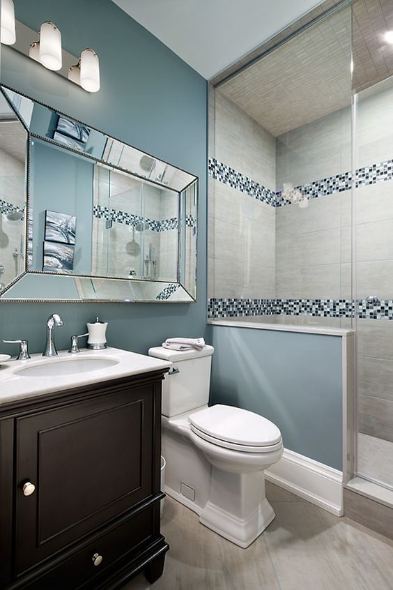 37 Ideas To Use All 4 Bahtroom Border Tile Types Digsdigs