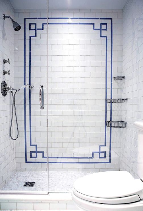 37 Ideas To Use All 4 Bahtroom Border Tile Types - DigsDigs