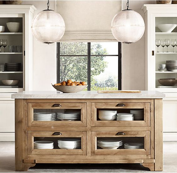 39 Kitchen Island Ideas With Storage - DigsDigs