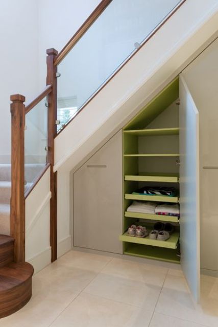 Storage Under The Stairs 31 Smart Ideas