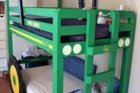 a tractor kid bed