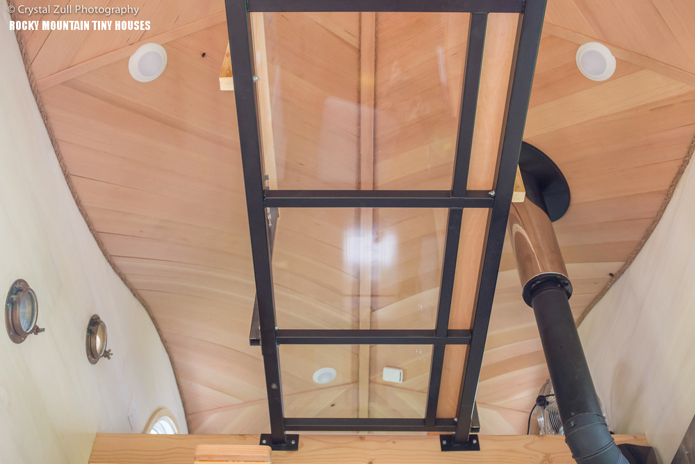 There are LED lights integrated everywhere and custom made hardware and trim details
