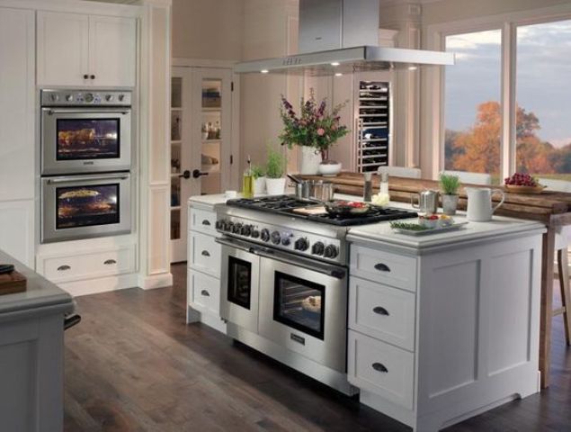 39 Smart Kitchen Islands With Built In, Can You Put A Stove In Kitchen Island
