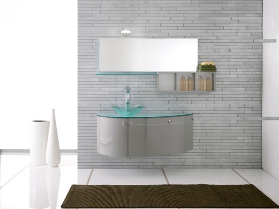 Modern Bathroom Furniture Set Piaf By Foster