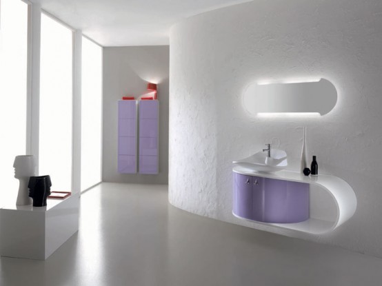 Modern Bathroom Furniture Set Piaf By Foster