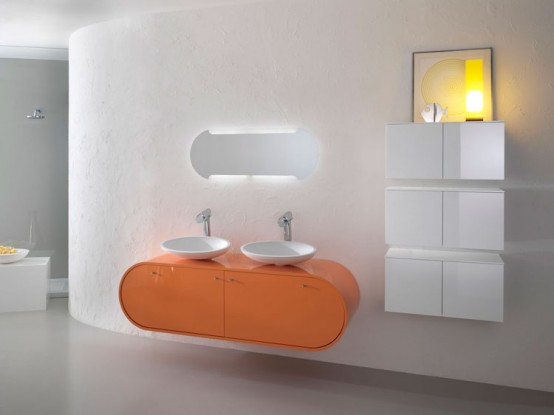 Modern Bathroom Furniture Set Piaf By Foster