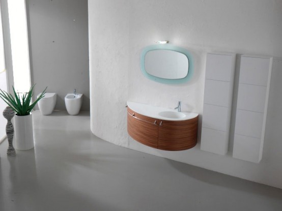 Modern Bathroom Furniture Set Piaf By Foster