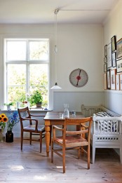 1890 Swedish Schoolhouse Turned Into A Rustic Home