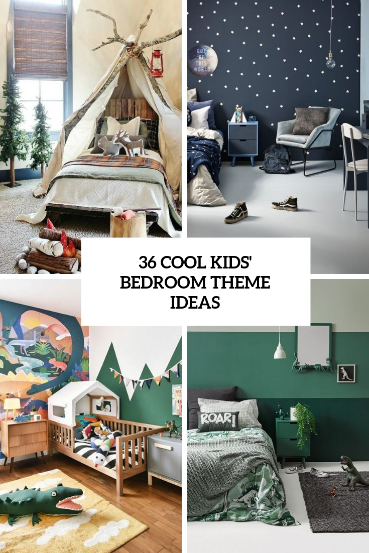 cool kids bedroom theme ideas cover