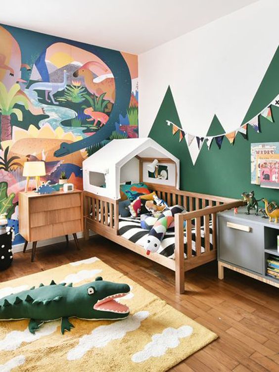 boys jungle bedroom